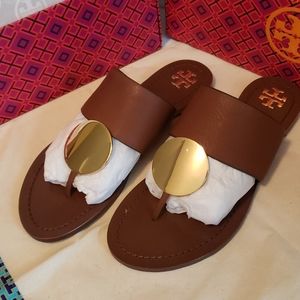 Tory Burch Patos Disk Sandals Size 7